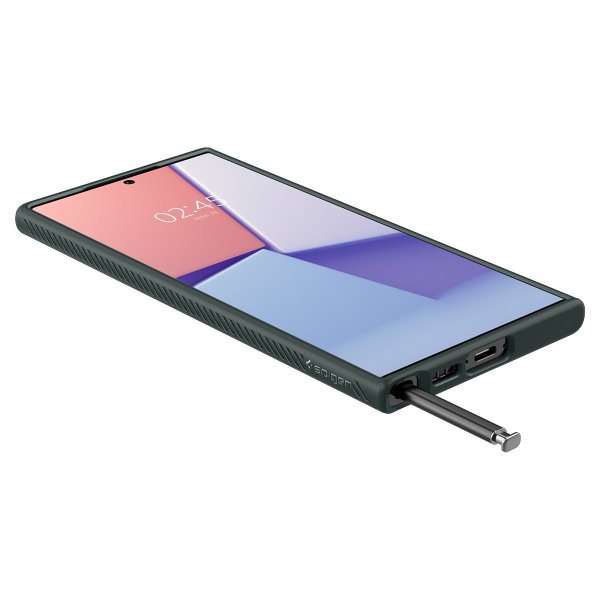 Spigen Samsung Galaxy S23 Ultra Deksel Liquid Air Abyss Green