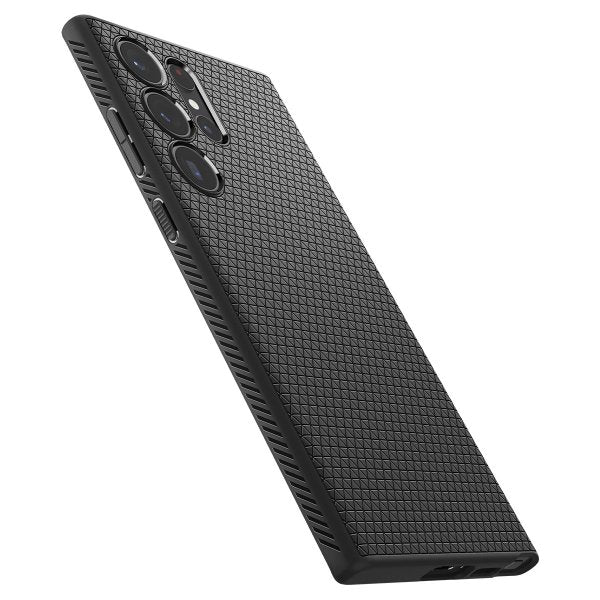 Spigen Samsung Galaxy S23 Ultra Deksel Liquid Air Matte Black