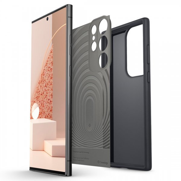 Caseology Samsung Galaxy S23 Ultra Deksel Nano Pop Black Sesame
