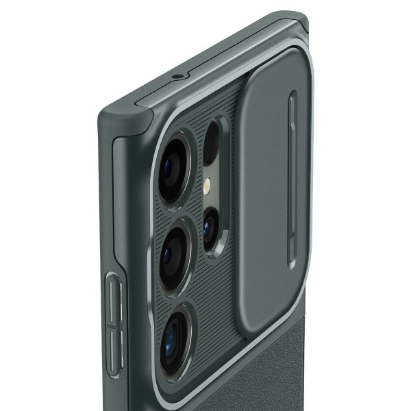 Spigen Samsung Galaxy S23 Ultra Deksel Optik Armor Abyss Green
