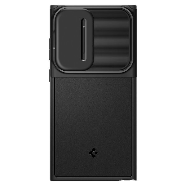 Spigen Samsung Galaxy S23 Ultra Deksel Optik Armor Svart