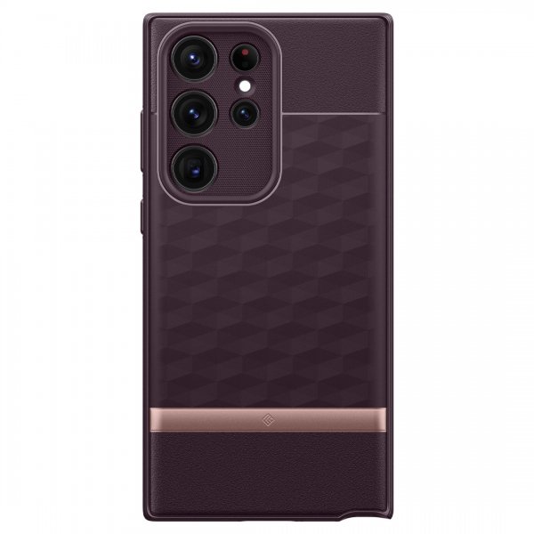 Caseology Samsung Galaxy S23 Ultra Deksel Parallax Burgundy