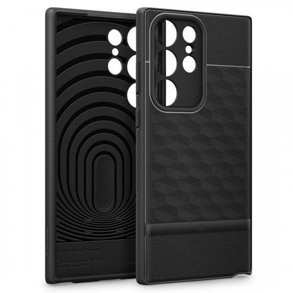 Caseology Samsung Galaxy S23 Ultra Deksel Parallax Matte Black