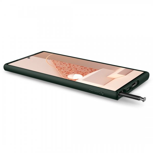 Caseology Samsung Galaxy S23 Ultra Deksel Parallax Midnight Green