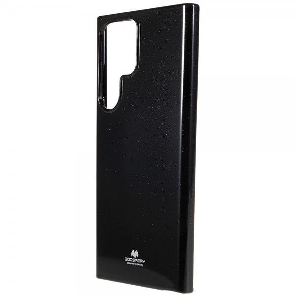 Samsung Galaxy S23 Ultra Deksel Pearl Jelly Svart