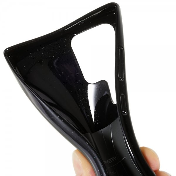 Samsung Galaxy S23 Ultra Deksel Pearl Jelly Svart