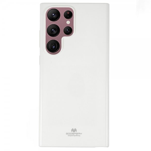 Samsung Galaxy S23 Ultra Deksel Pearl Jelly Hvit