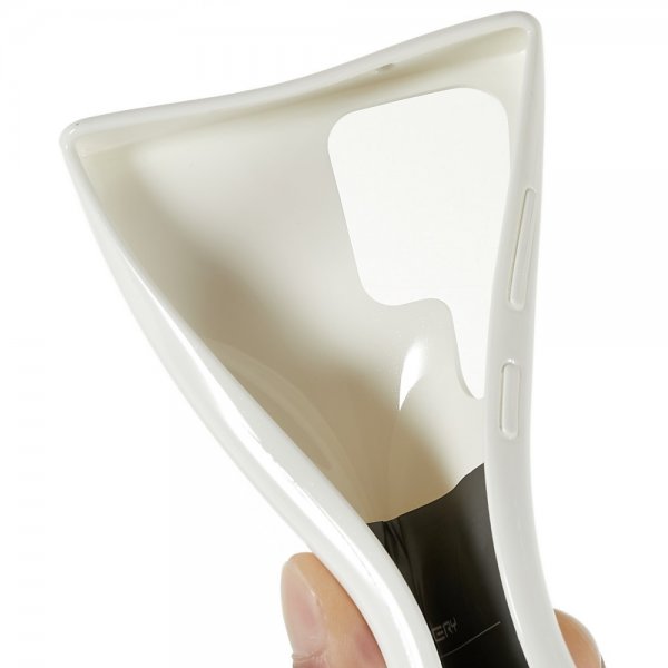 Samsung Galaxy S23 Ultra Deksel Pearl Jelly Hvit