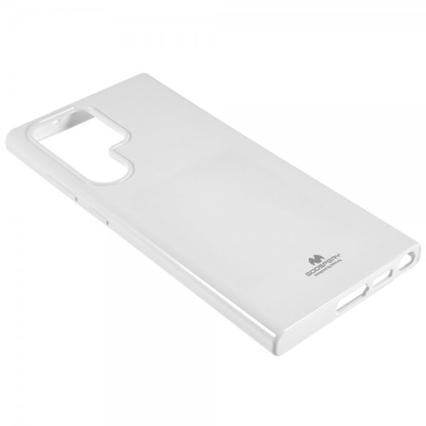 Samsung Galaxy S23 Ultra Deksel Pearl Jelly Hvit