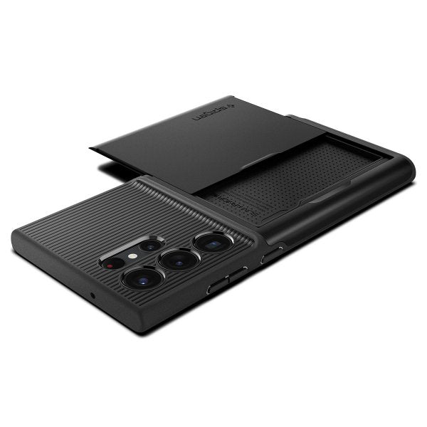 Spigen Samsung Galaxy S23 Ultra Deksel Slim Armor CS Svart