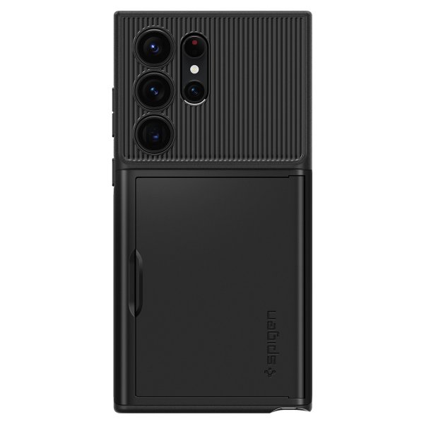 Spigen Samsung Galaxy S23 Ultra Deksel Slim Armor CS Svart