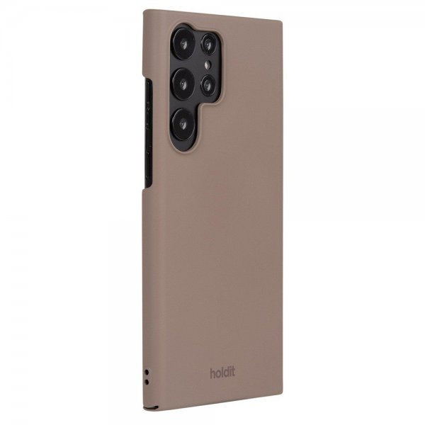 holdit Samsung Galaxy S23 Ultra Deksel Slim Case Mocha Brown