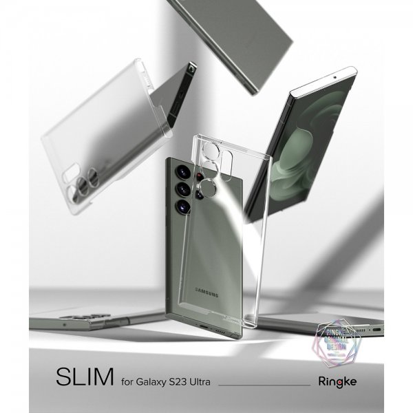 Ringke Samsung Galaxy S23 Ultra Deksel Slim Clear