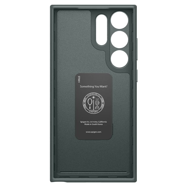 Spigen Samsung Galaxy S23 Ultra Deksel Thin Fit Abyss Green