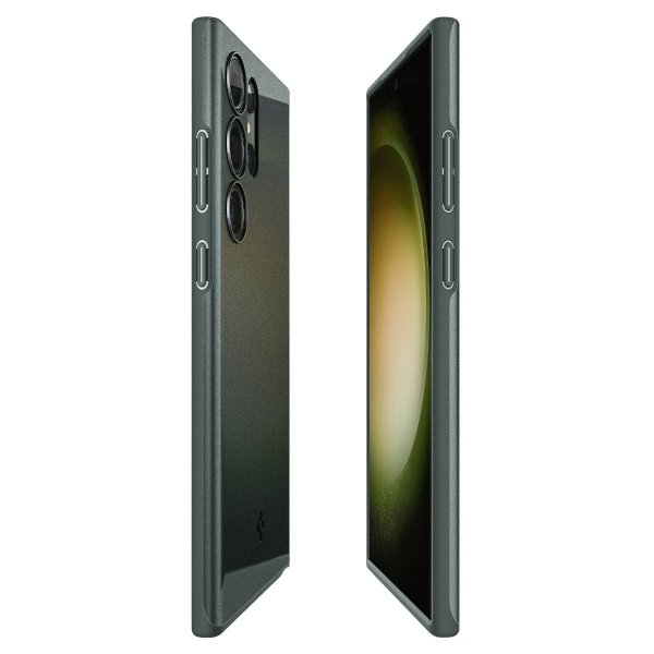 Spigen Samsung Galaxy S23 Ultra Deksel Thin Fit Abyss Green