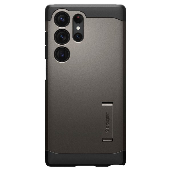 Spigen Samsung Galaxy S23 Ultra Deksel Tough Armor Gunmetal