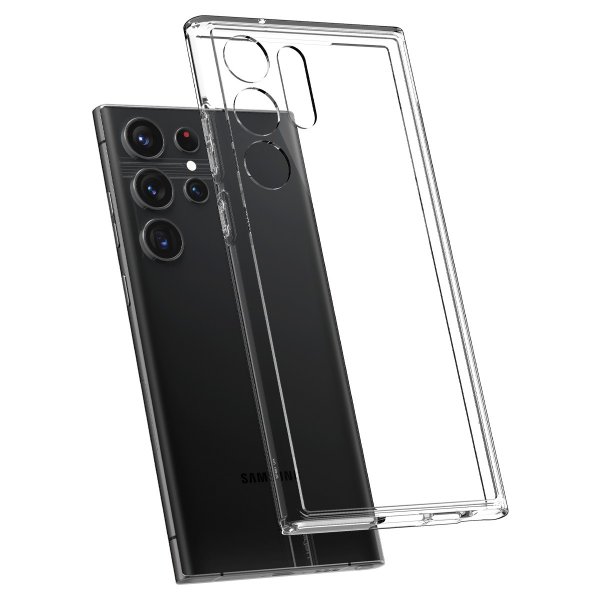 Spigen Samsung Galaxy S23 Ultra Deksel Ultra Hybrid Crystal Clear