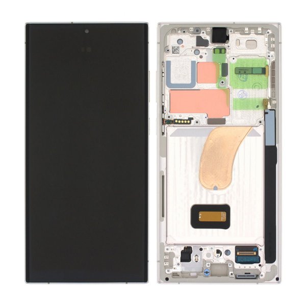 Samsung Samsung Galaxy S23 Ultra Skjerm med LCD Display - Krem