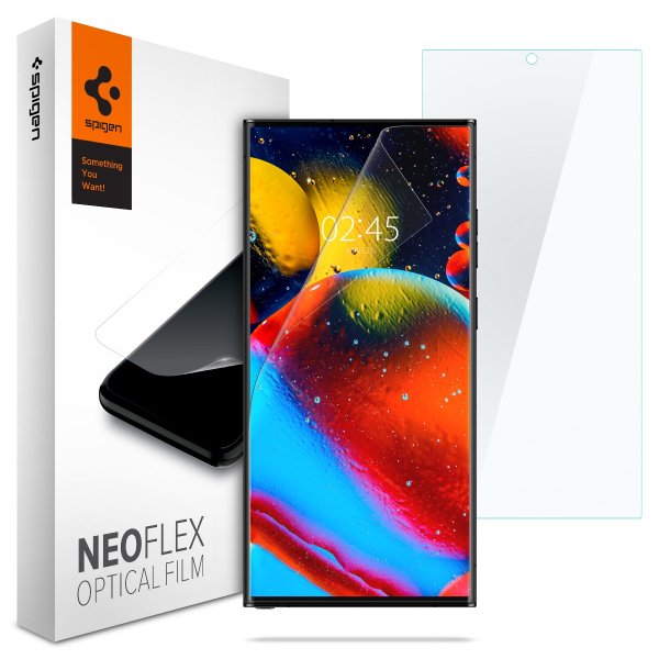 Spigen Samsung Galaxy S23 Ultra Skjermbeskytter Neo Flex 2-pakning