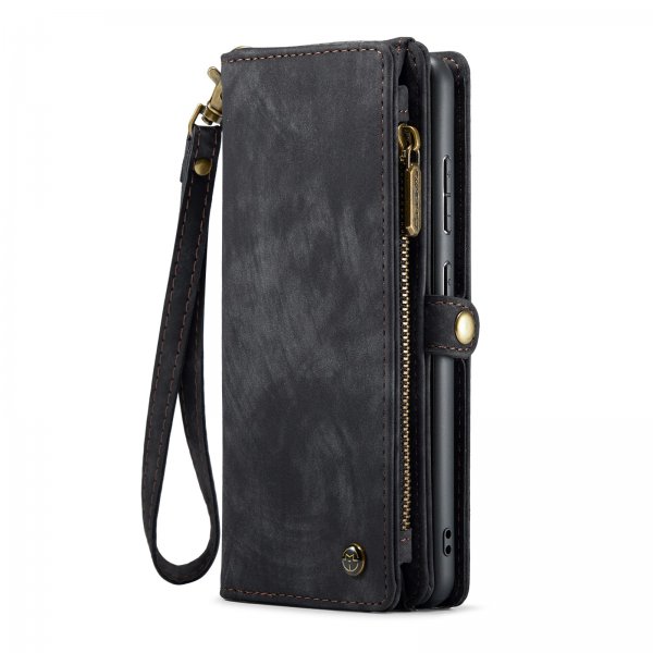 CaseMe Samsung Galaxy S24 FE Etui 008 Series Avtakbart Deksel Svart