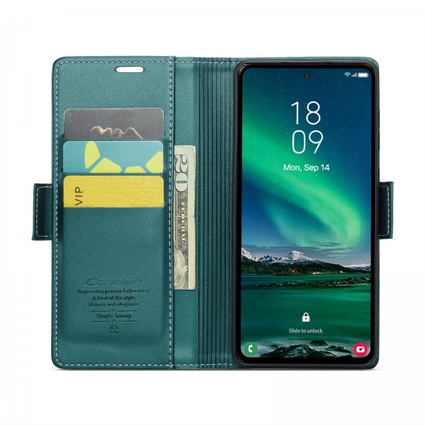 CaseMe Samsung Galaxy S24 FE Etui 023 Series Grønn