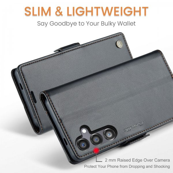 CaseMe Samsung Galaxy S24 FE Etui 023 Series Svart