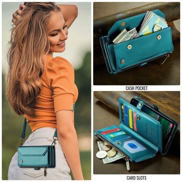 CaseMe Samsung Galaxy S24 FE Etui C36 Series Grønn