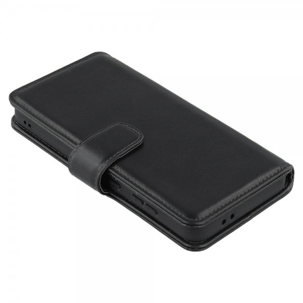 Nordic Covers Samsung Galaxy S24 FE Etui Essential Leather Raven Black