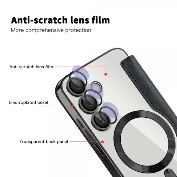 Samsung Galaxy S24 FE Etui MagSafe Svart