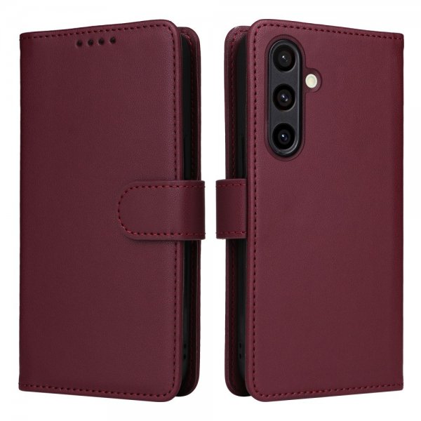 Betopnice Samsung Galaxy S24 FE Etui Avtagbart Deksel 005 Rød