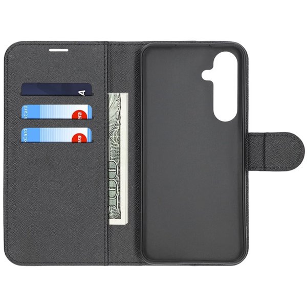 Samsung Galaxy S24 FE Etui med Stativ Svart