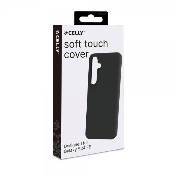 Celly Samsung Galaxy S24 FE Deksel CROMO Svart
