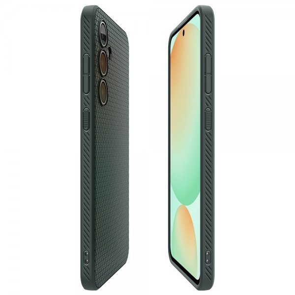 Spigen Samsung Galaxy S24 FE Deksel Liquid Air Abyss Green