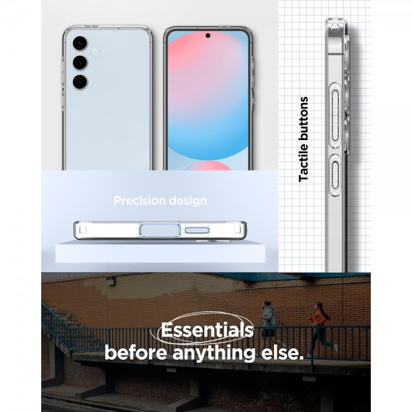 Spigen Samsung Galaxy S24 FE Deksel Liquid Crystal Crystal Clear