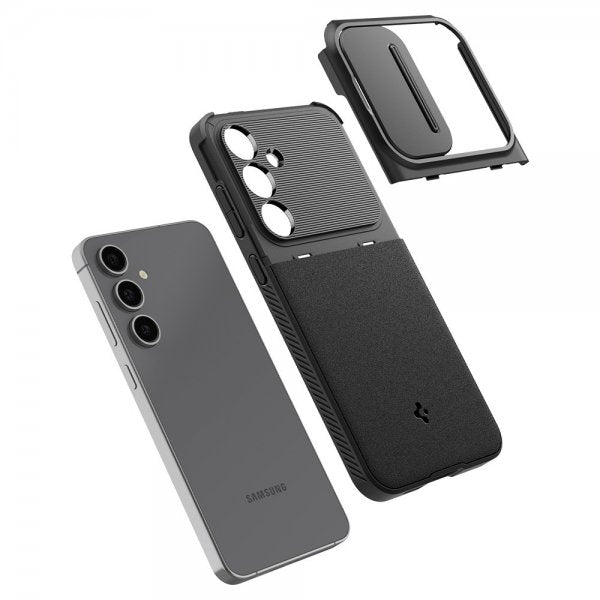 Spigen Samsung Galaxy S24 FE Deksel Optik Armor Svart