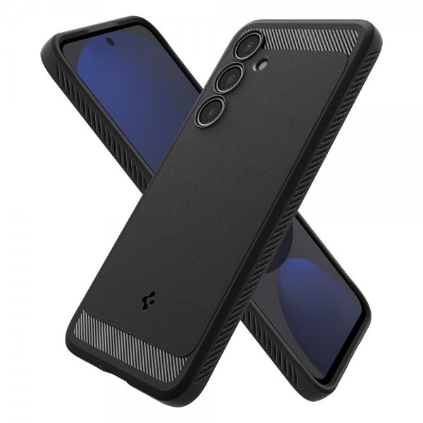 Spigen Samsung Galaxy S24 FE Deksel Rugged Armor Matte Black