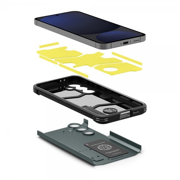 Spigen Samsung Galaxy S24 FE Deksel Tough Armor Abyss Green