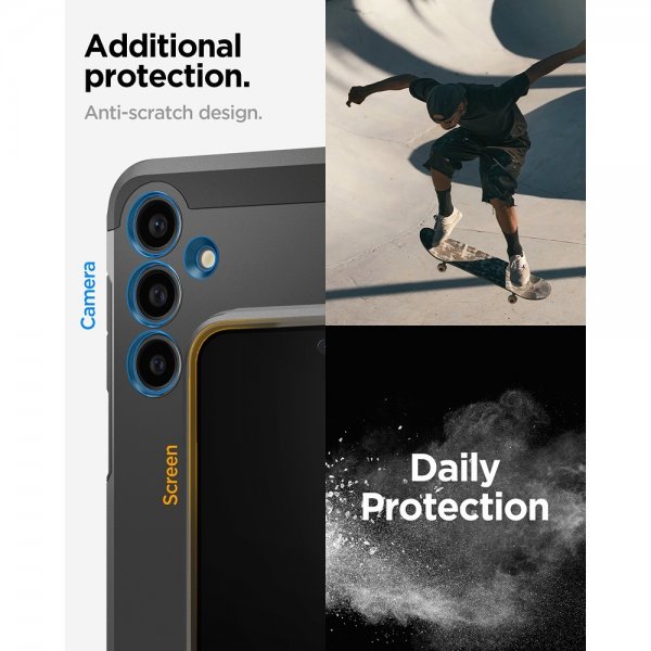 Spigen Samsung Galaxy S24 FE Deksel Tough Armor MagFit Svart