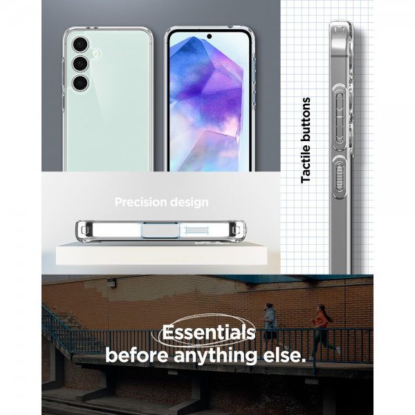 Spigen Samsung Galaxy S24 FE Deksel Ultra Hybrid Crystal Clear