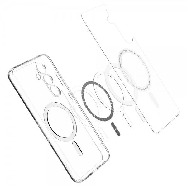 Spigen Samsung Galaxy S24 FE Deksel Ultra Hybrid MagFit Hvit