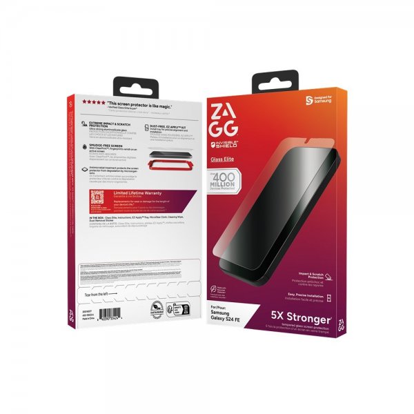 Zagg InvisibleShield Samsung Galaxy S24 FE Skjermbeskytter Glass Elite