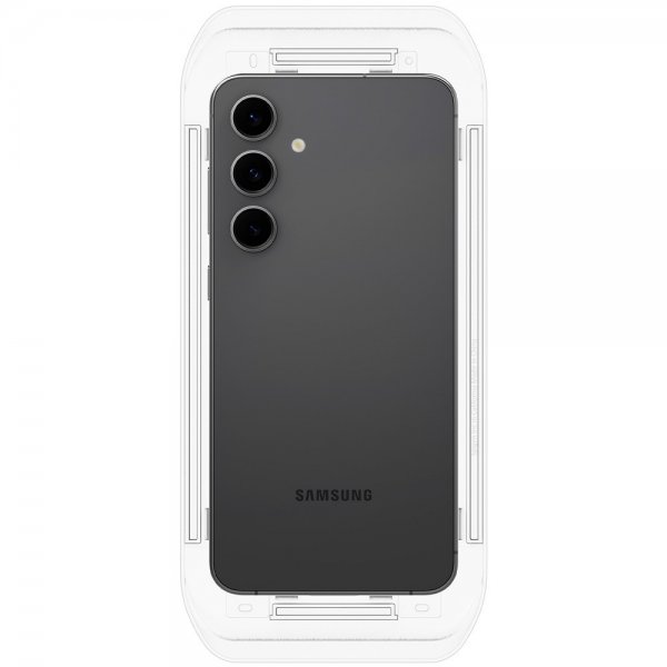 Spigen Samsung Galaxy S24 FE Skjermbeskytter GLAS.tR EZ Fit 2-pakning
