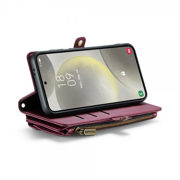 CaseMe Samsung Galaxy S24 Etui C36 Series Rød