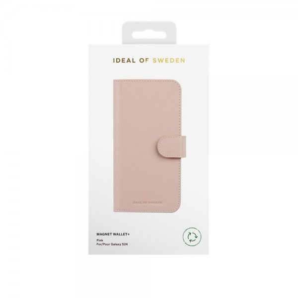 Ideal of Sweden Samsung Galaxy S24 Etui Magnet Wallet+ Rosa