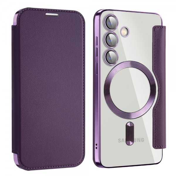 Samsung Galaxy S24 Etui MagSafe Lilla