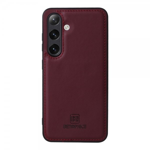 Betopnice Samsung Galaxy S24 Etui Avtagbart Deksel 005 Rød