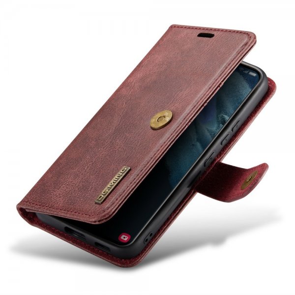 Dg.Ming Samsung Galaxy S24 Etui Avtagbart Deksel Rød