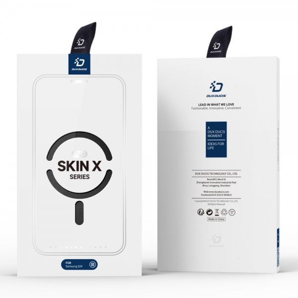 Dux Ducis Samsung Galaxy S24 Etui Skin X Pro Series Kickstand MagSafe Svart
