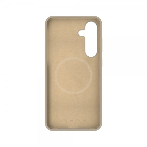 Ideal of Sweden Samsung Galaxy S24/Galaxy S25 Deksel Silicone Case MagSafe Beige