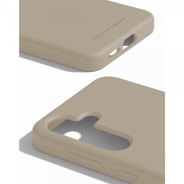 Ideal of Sweden Samsung Galaxy S24/Galaxy S25 Deksel Silicone Case MagSafe Beige